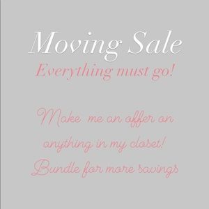 🌸Moving Sale!🌸